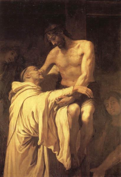 RIBALTA, Francisco Christ Embracing St.Bernard